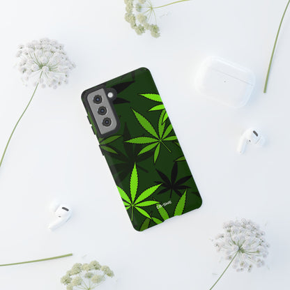 Green Leaf Symmetry - Samsung Case