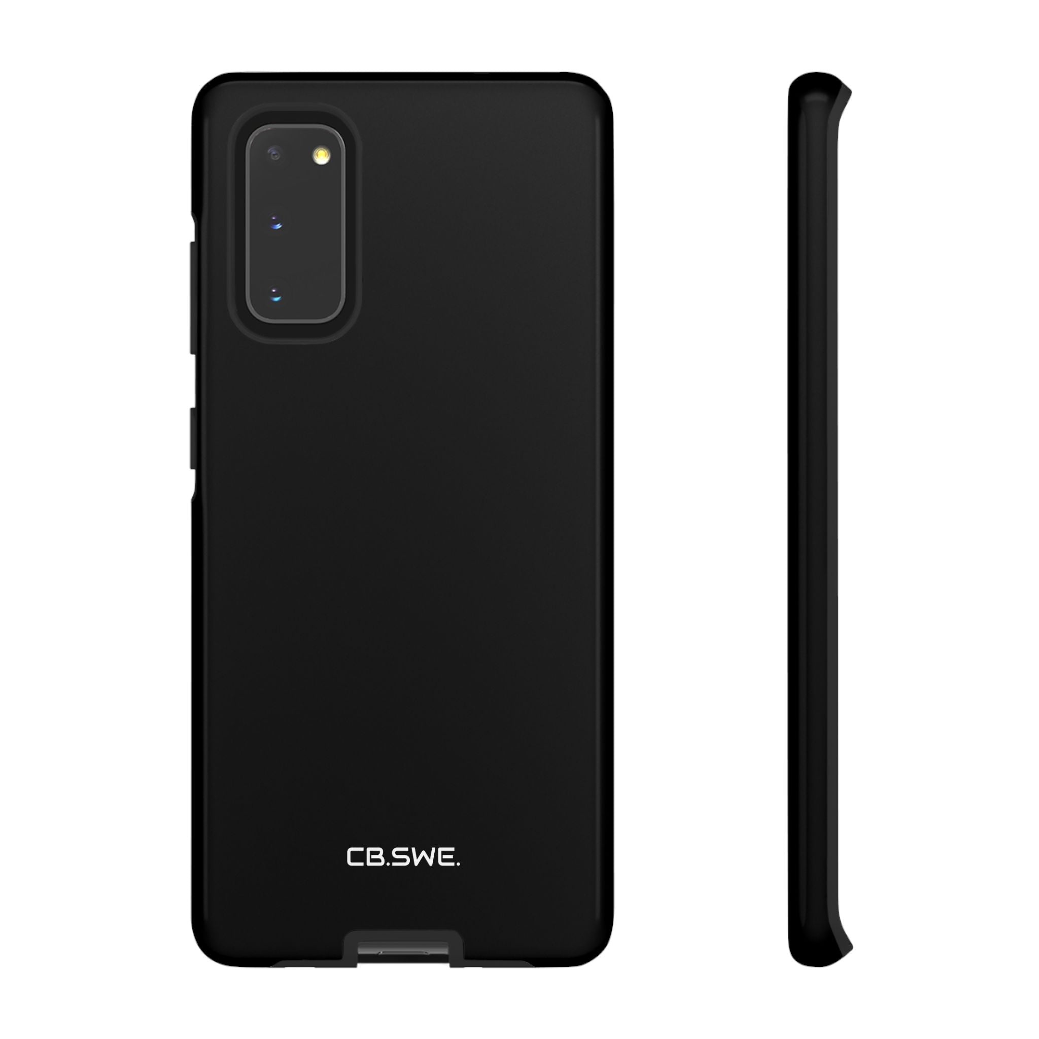 Mitternachtsschwarze Samsung-Hülle – Robust