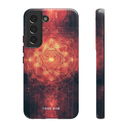 Radiant Mandala Samsung S22 Case - Tough