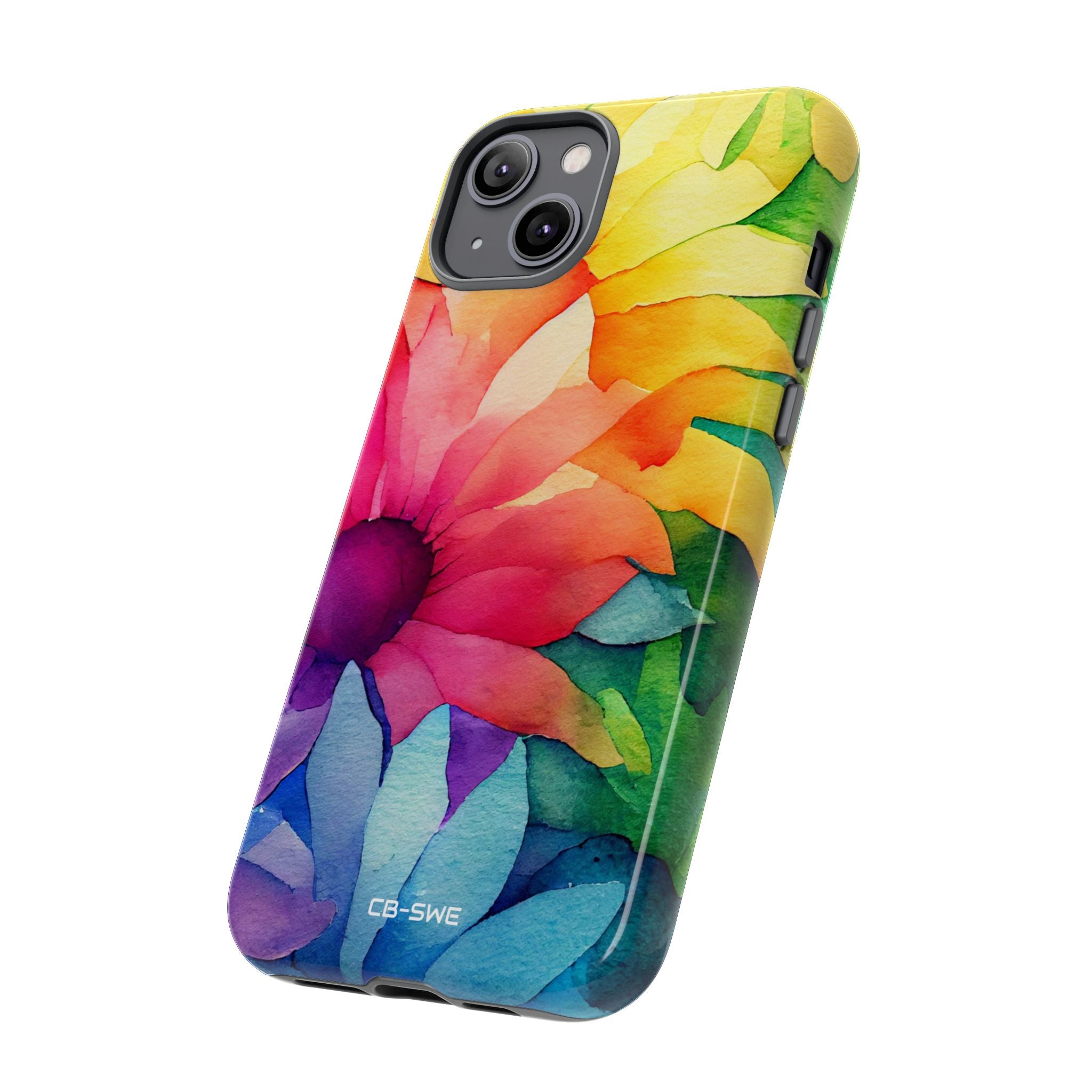 Vibrant Floral Symphony - iPhone Case