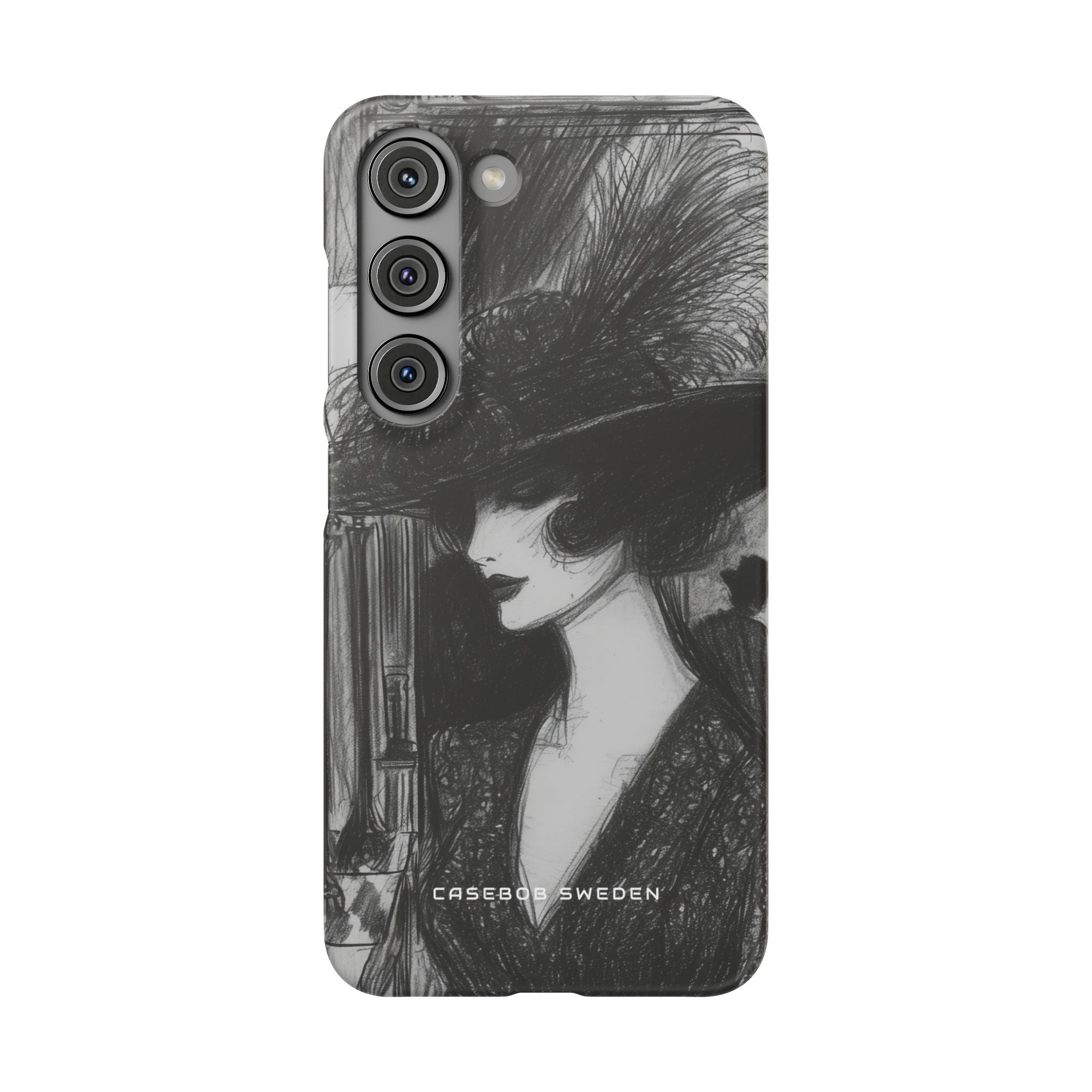 Timeless Elegance in Monochrome Samsung S23 - Slim Phone Case