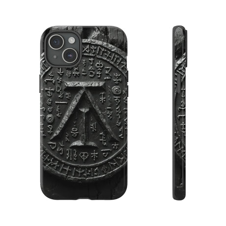 Norse Myth Runes Emblem - Protective Phone Case