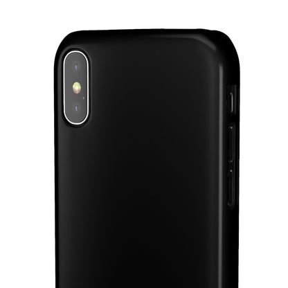 Black  iPhone X - Slim Phone Case