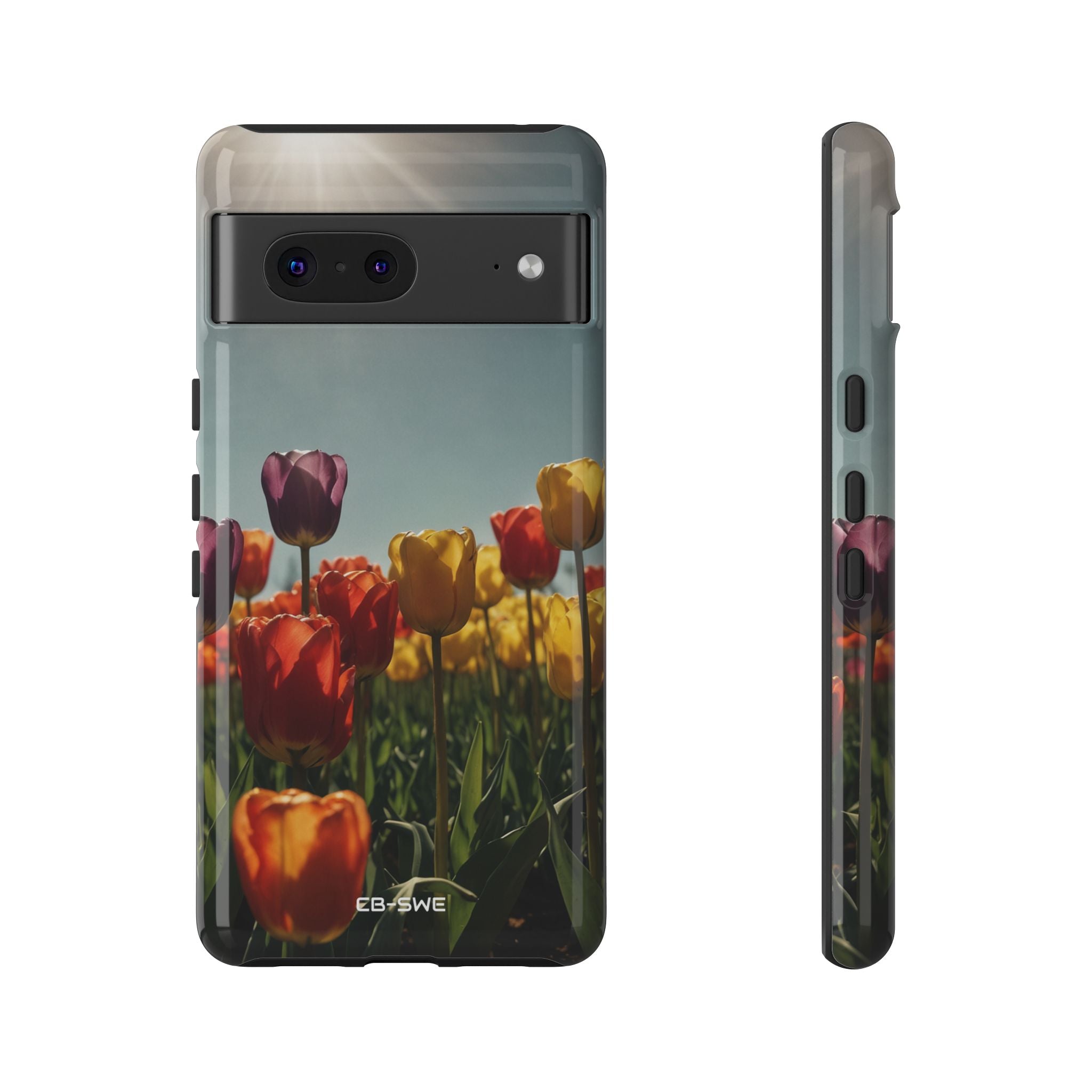 Tulips Embrace Sunlight - Google Pixel Case