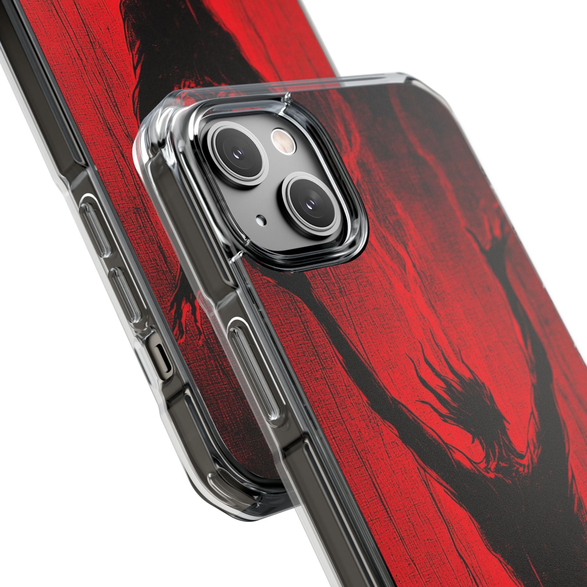 Crimson Uprising iPhone 14 Plus Case - Impact