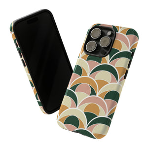 Yellow Retro - Protective Phone Case