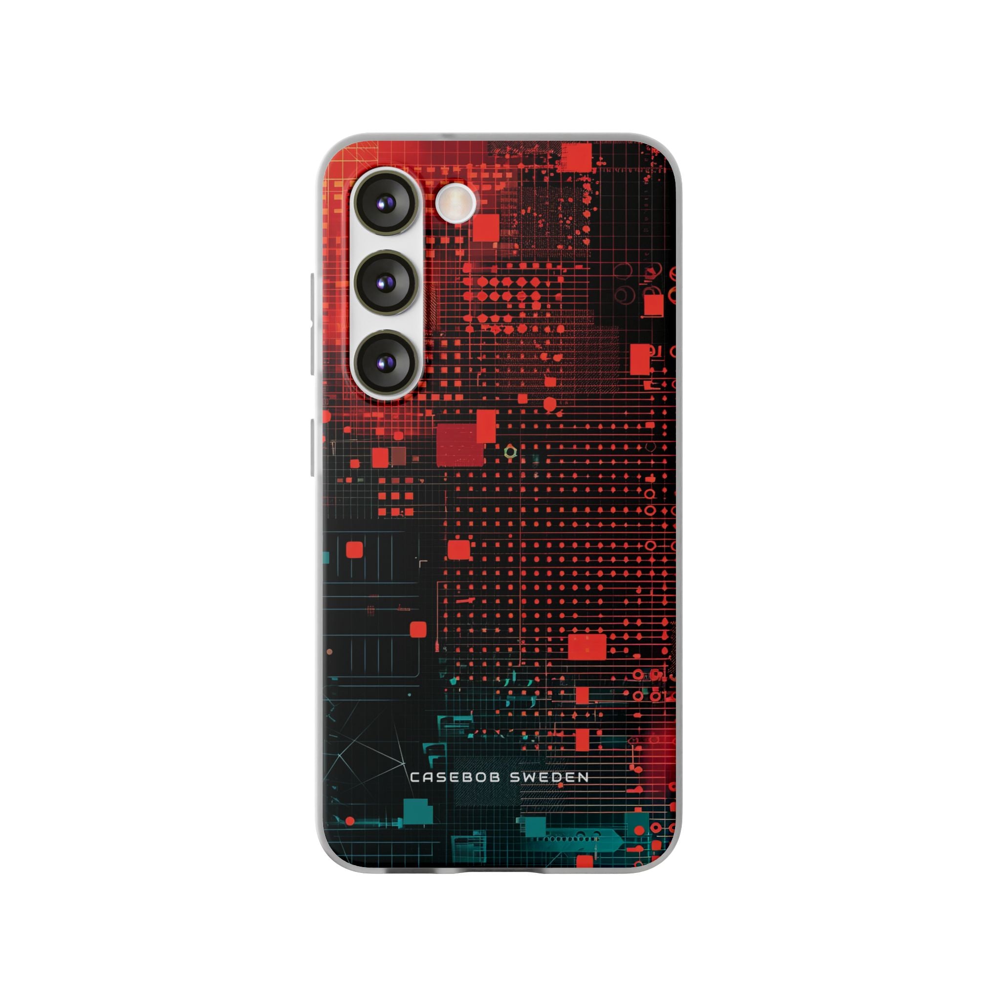 Gradient CyberFlux Samsung S23 - Flexi Phone Case