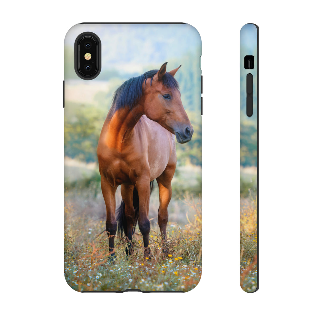 Chestnut Thoroughbred - Protective Phone Case