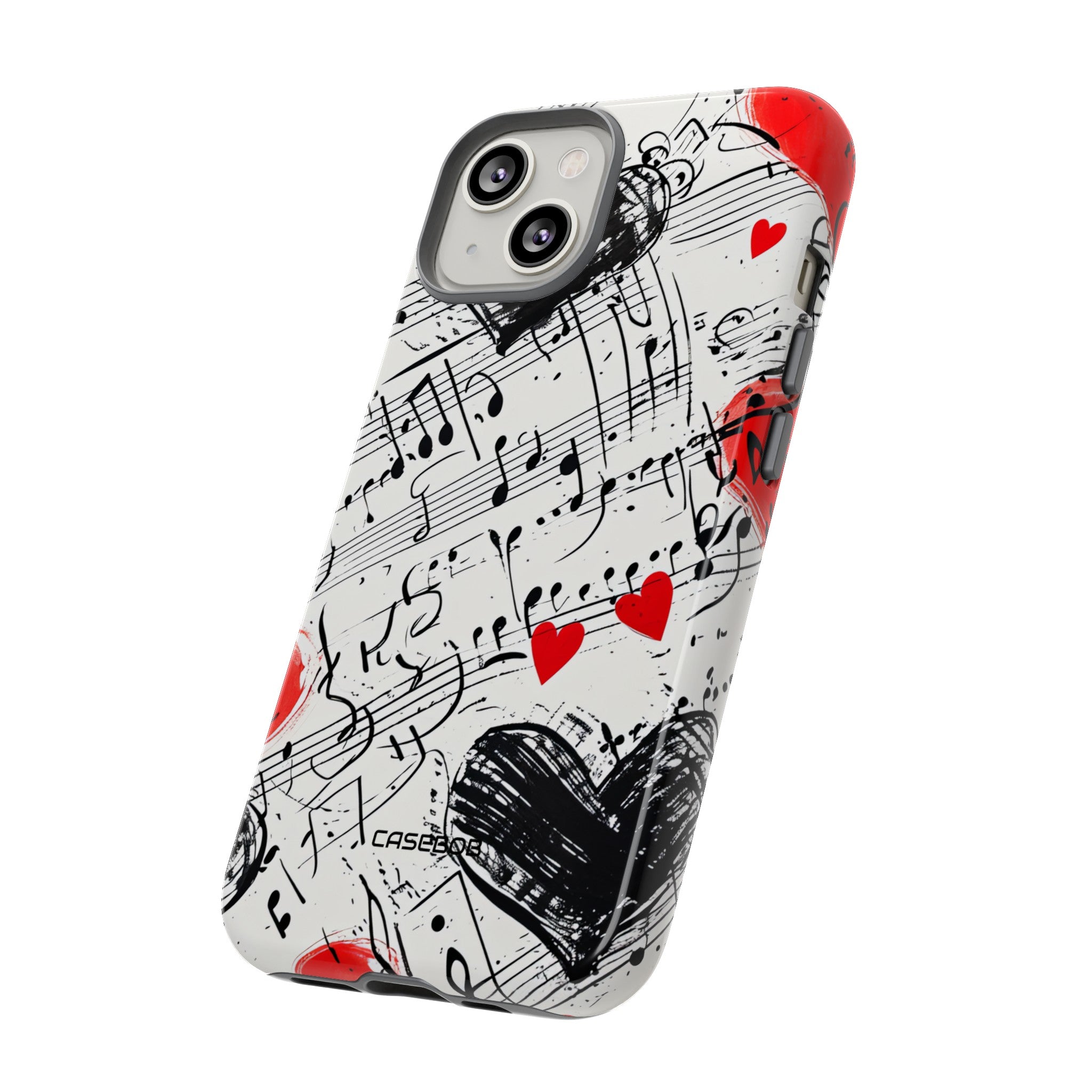 Melodic Love Notes - Protective Pixel Case - Protective Phone Case