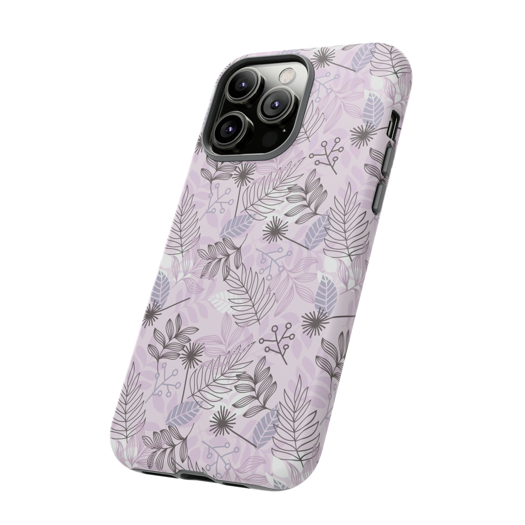 Purple Leaf - Protective Phone Case