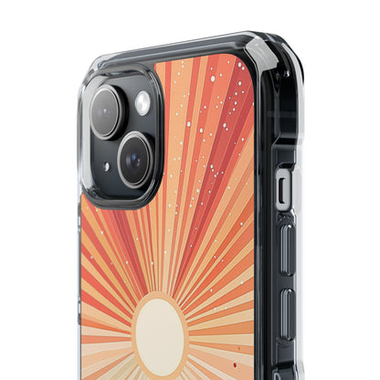 Yellow Burst iPhone 15 Case - Impact