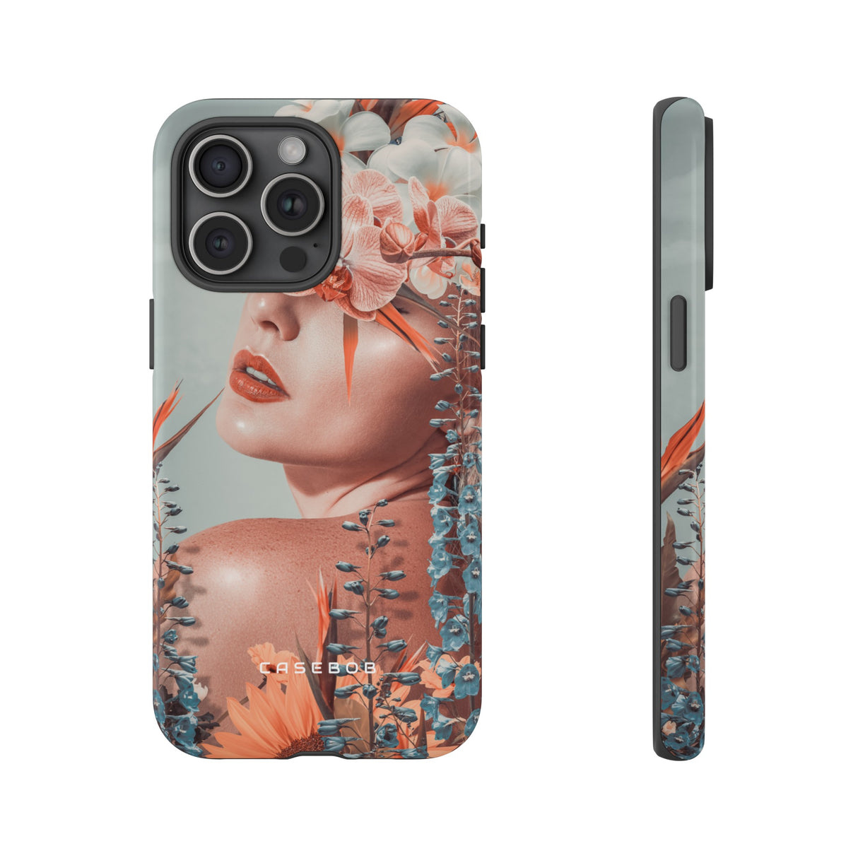 Contemporary Flowers - Protective Phone Case