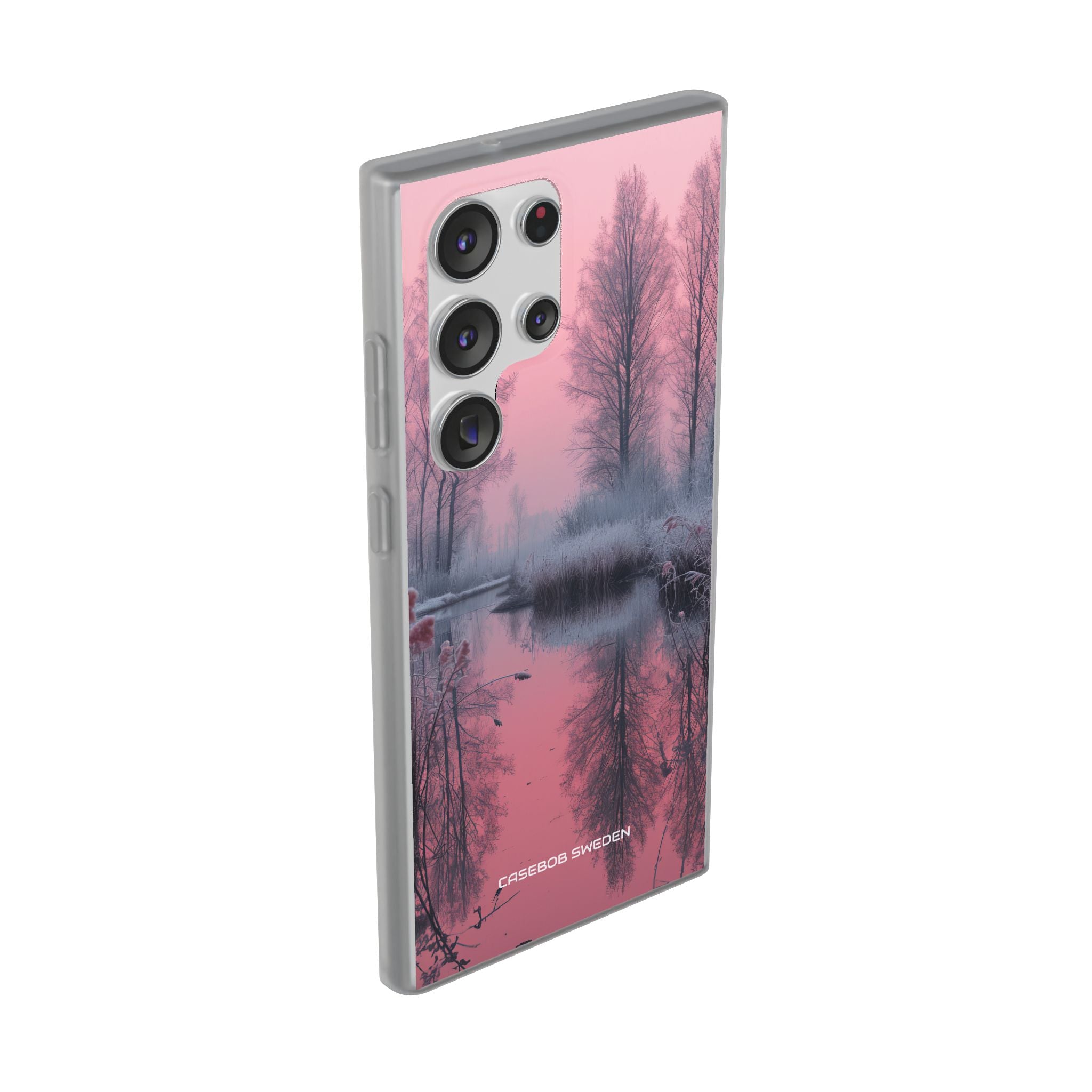 Pink Serenity Case - Flexi Samsung S23 Phone Case