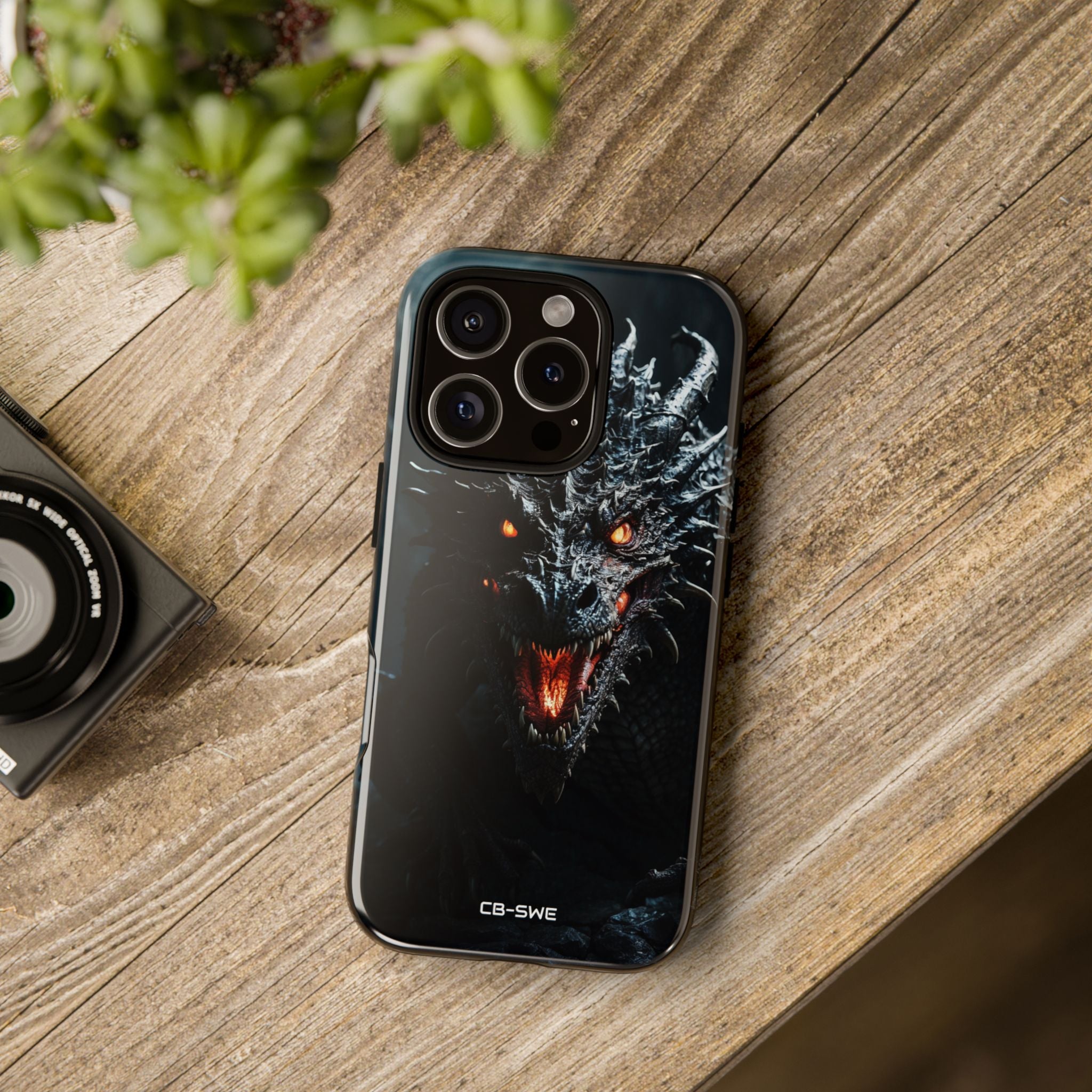 Fierce Dragon Roars - iPhone Case