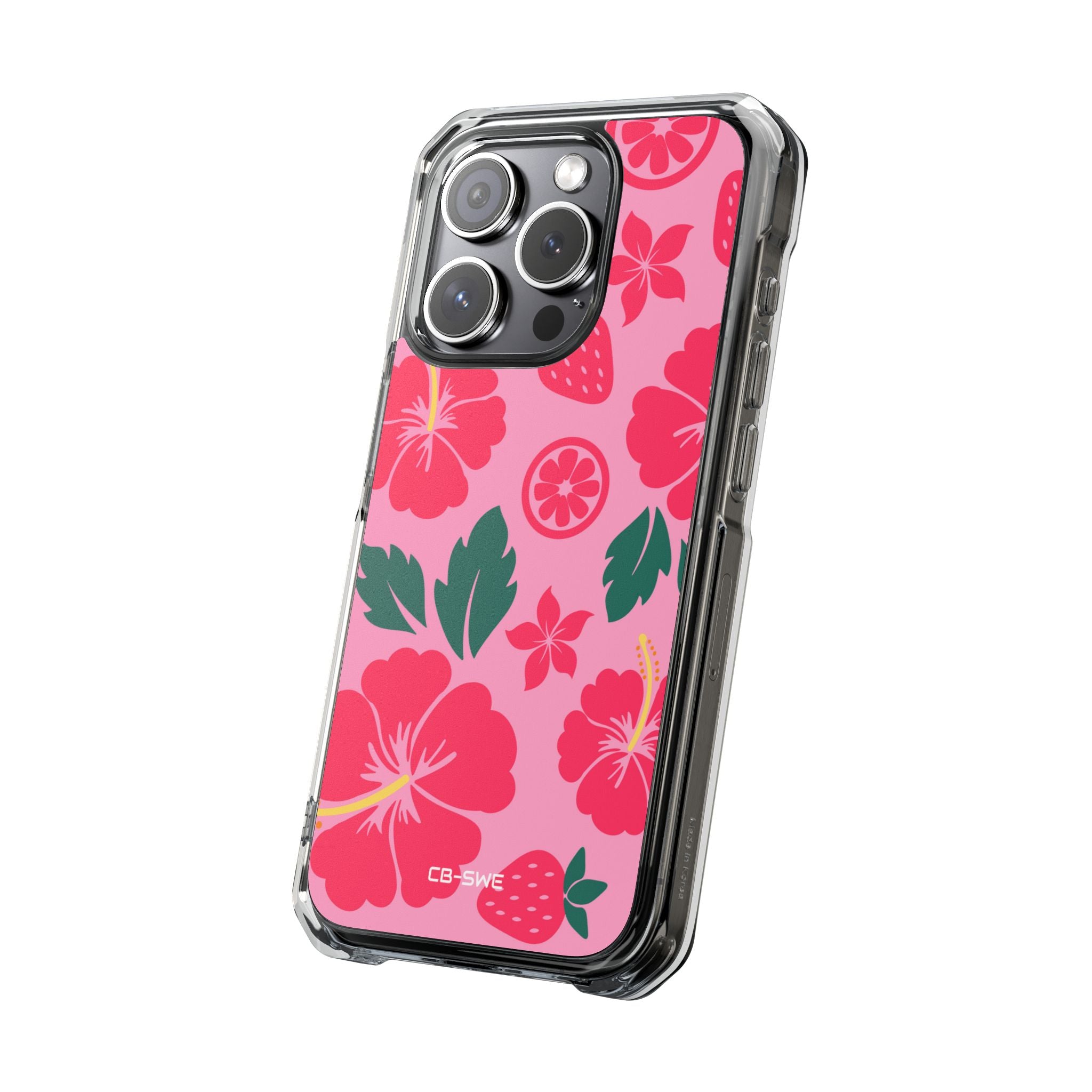 Tropical Hibiscus Harmony iPhone Case - Impact