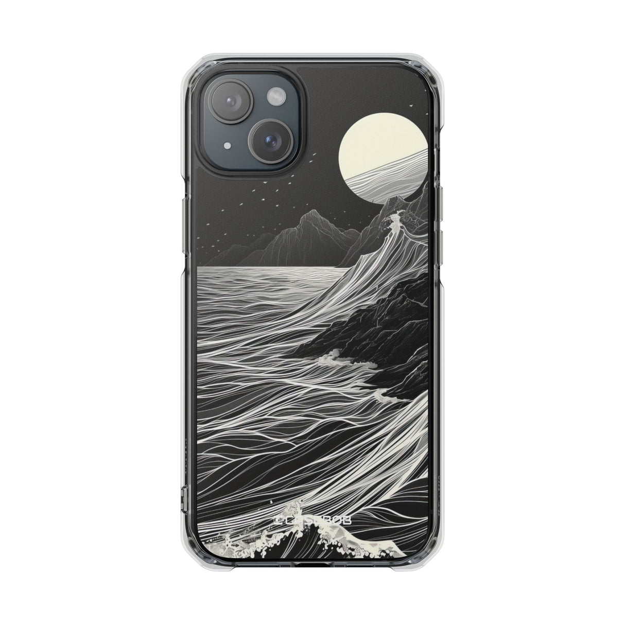 Moonlit Serenity - Phone Case for iPhone (Clear Impact - Magnetic)