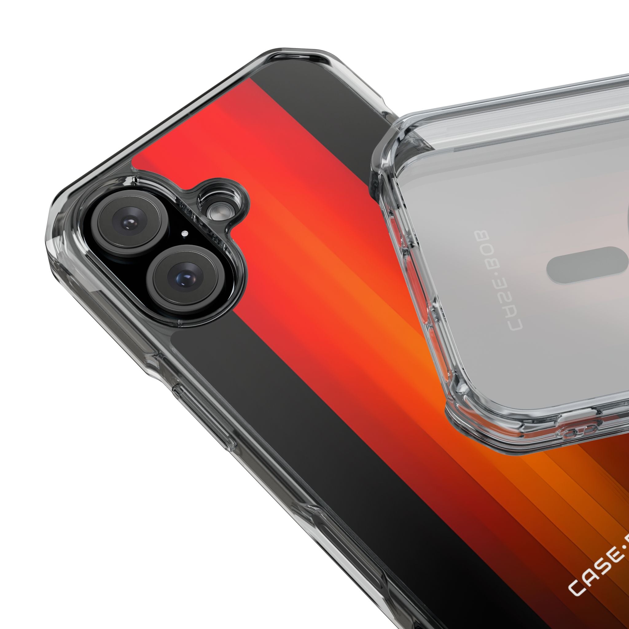 Crimson Column iPhone 15 Case - Impact