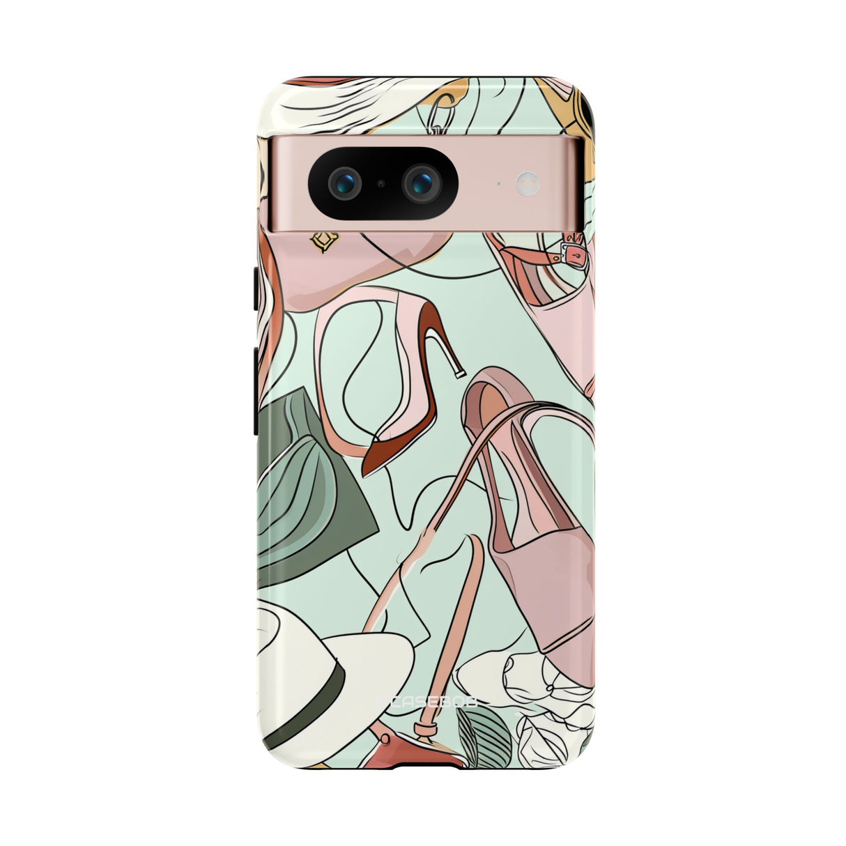 Chic Pastel Fashion Ensemble - for Google Pixel 8