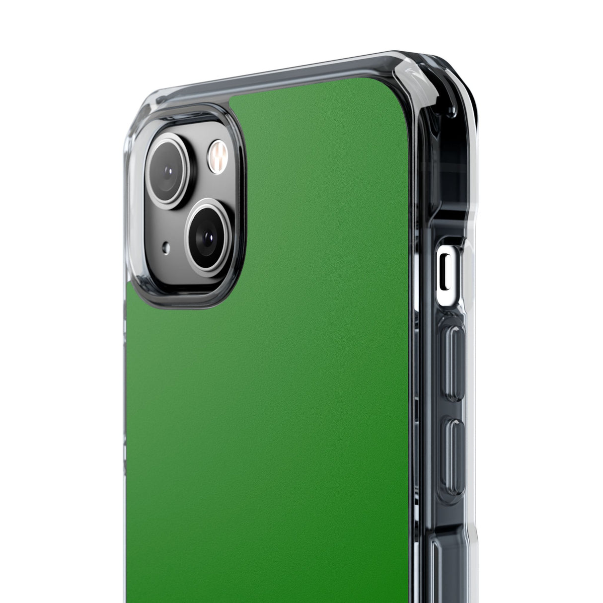 India Green | Handyhülle für iPhone (Clear Impact Case - Magnetisch) 