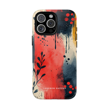 Vibrant Floral Energy iPhone 16 - Tough Phone Case