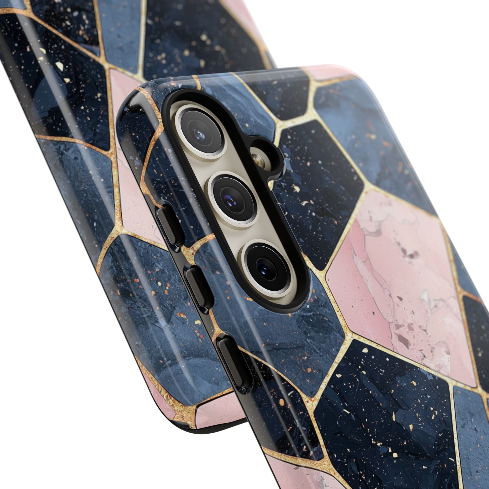 Golden Mosaic Samsung S24 Plus Case - Tough