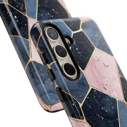 Golden Mosaic Samsung S24 Plus Case - Tough