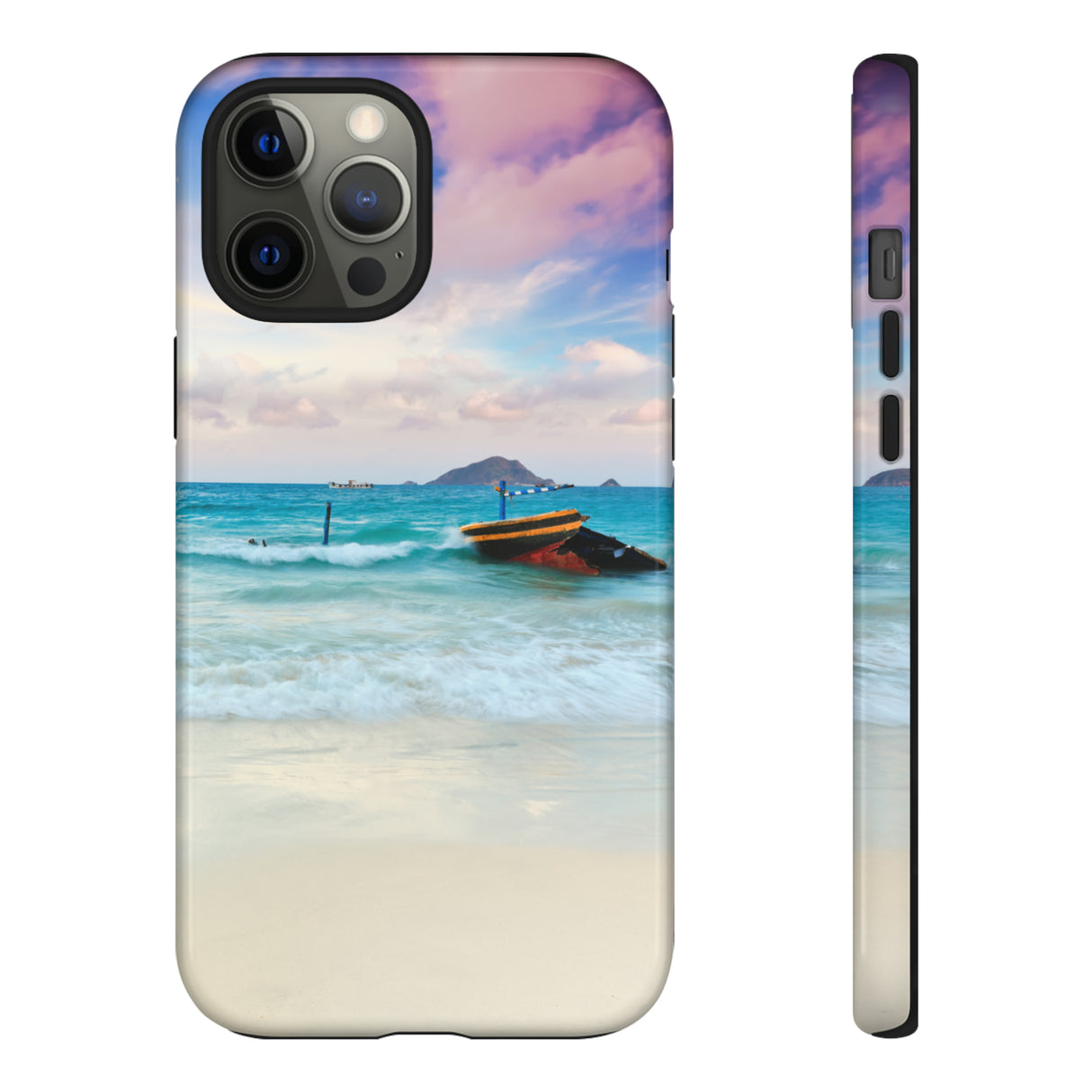 Sunset over Con Dao. Vietnam - Protective Phone Case