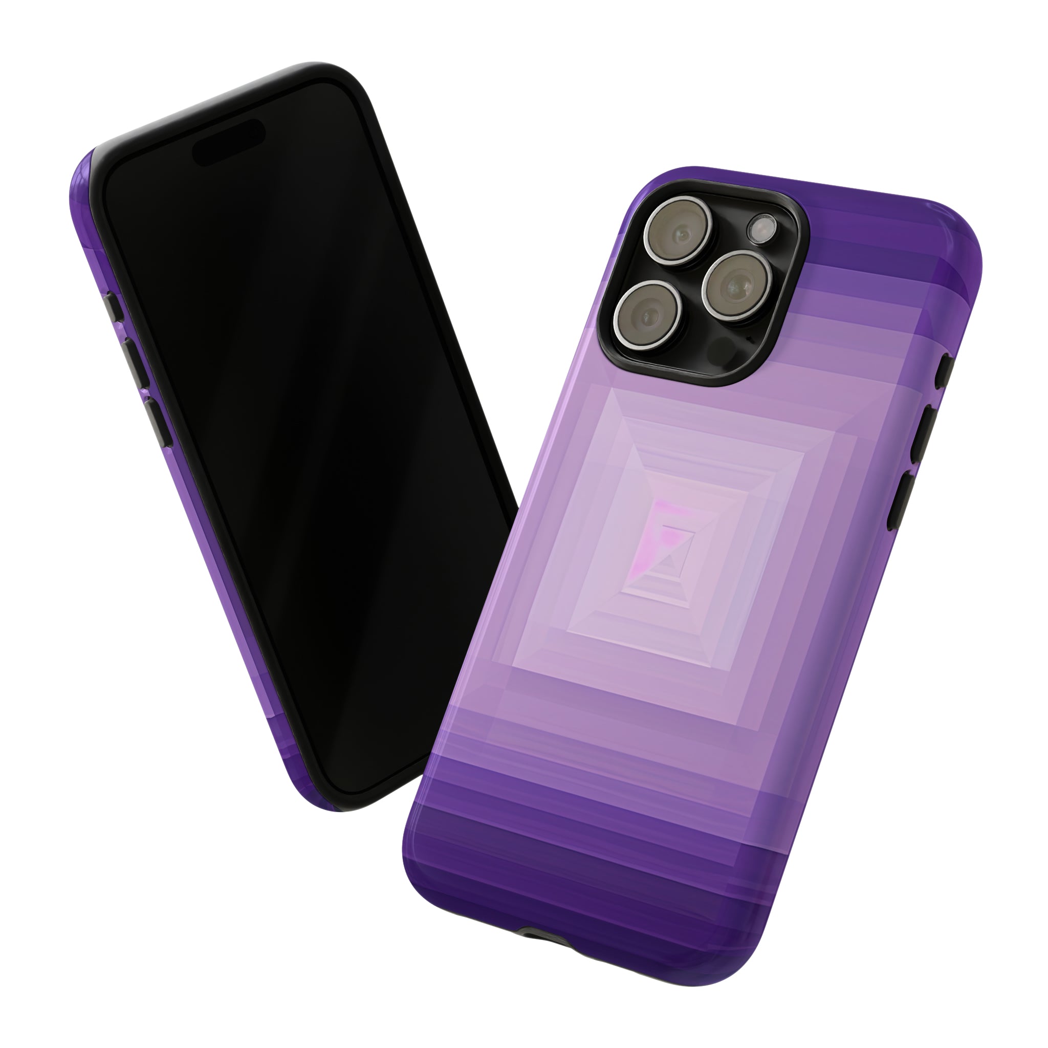 Purple Gradient Elegance - Protective Phone Case