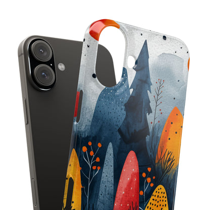 Whimsical Nature - Slim iPhone 16 Phone Case