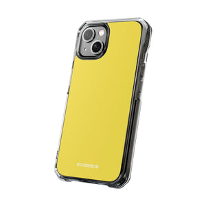 Minion Yellow | Phone Case for iPhone (Clear Impact Case - Magnetic)