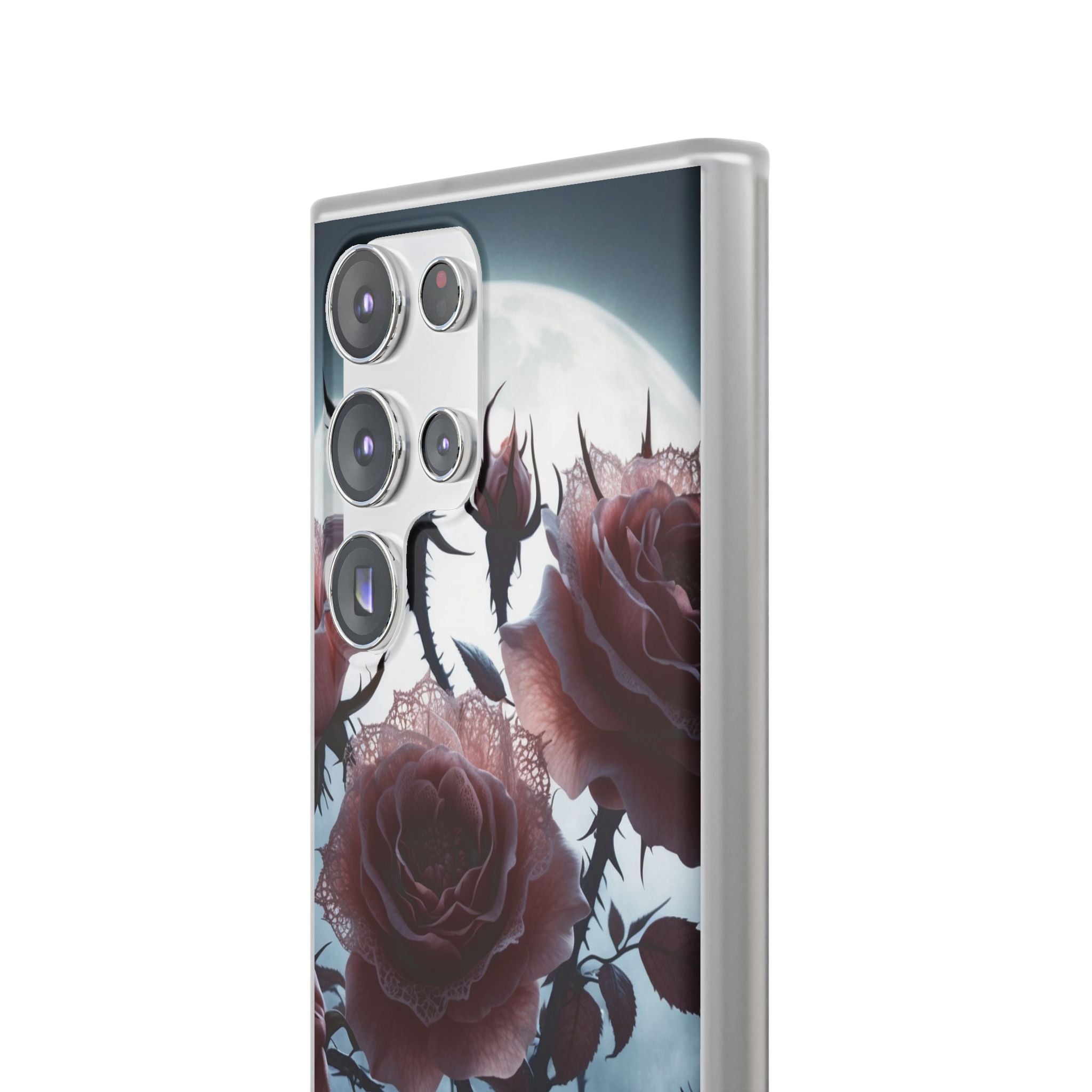 Luminous Rose Thorns Samsung S23 Ultra Case - Soft