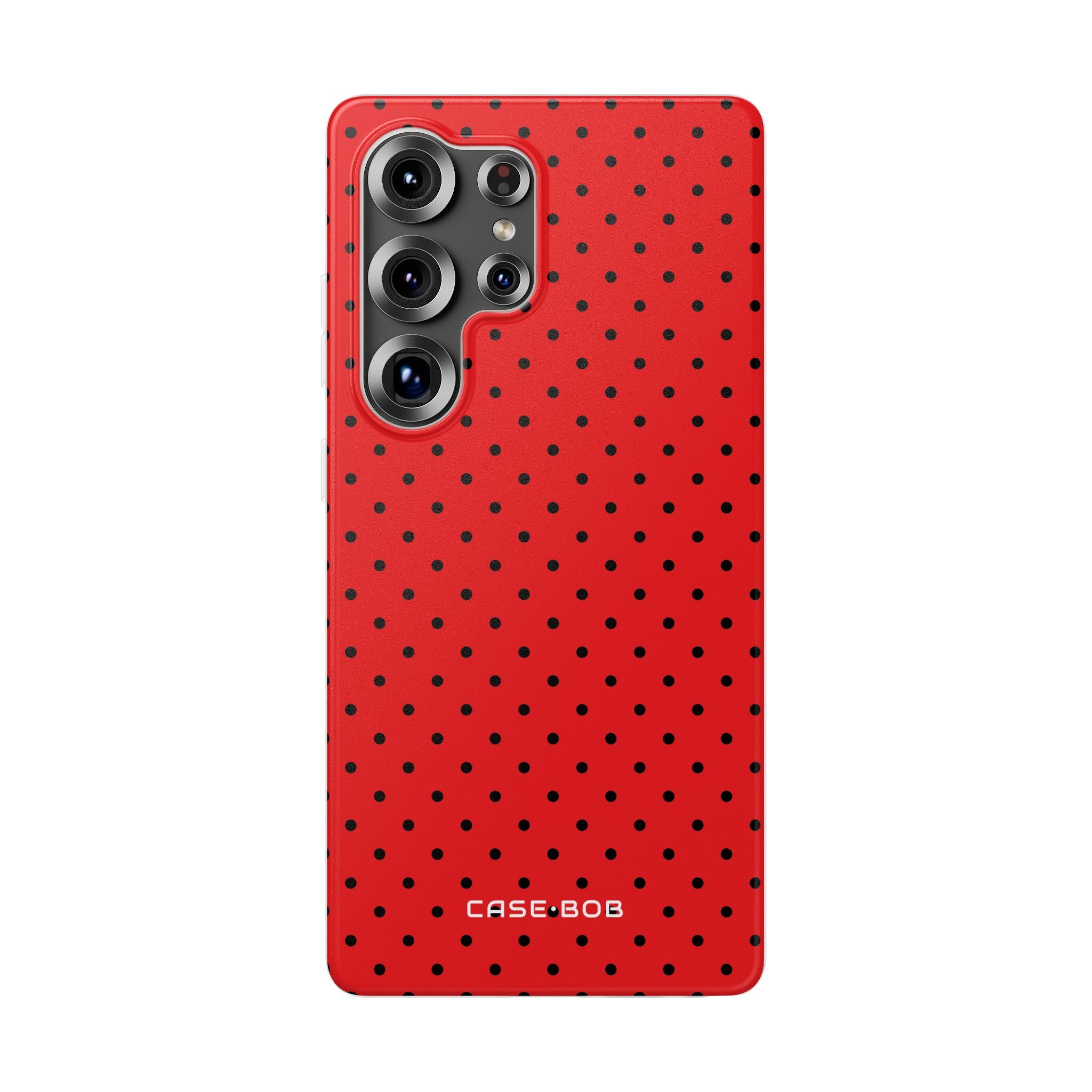 Crimson Dot Matrix Samsung S25 Ultra Case - Soft