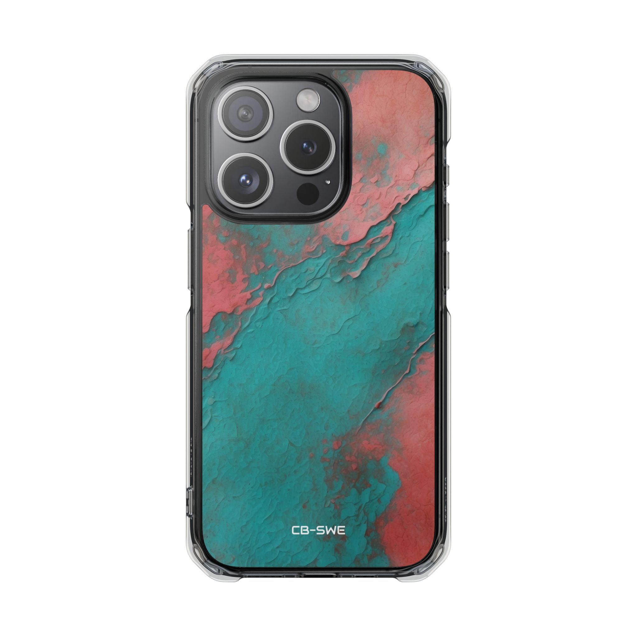 Turquoise Waves Dance iPhone Case - Impact