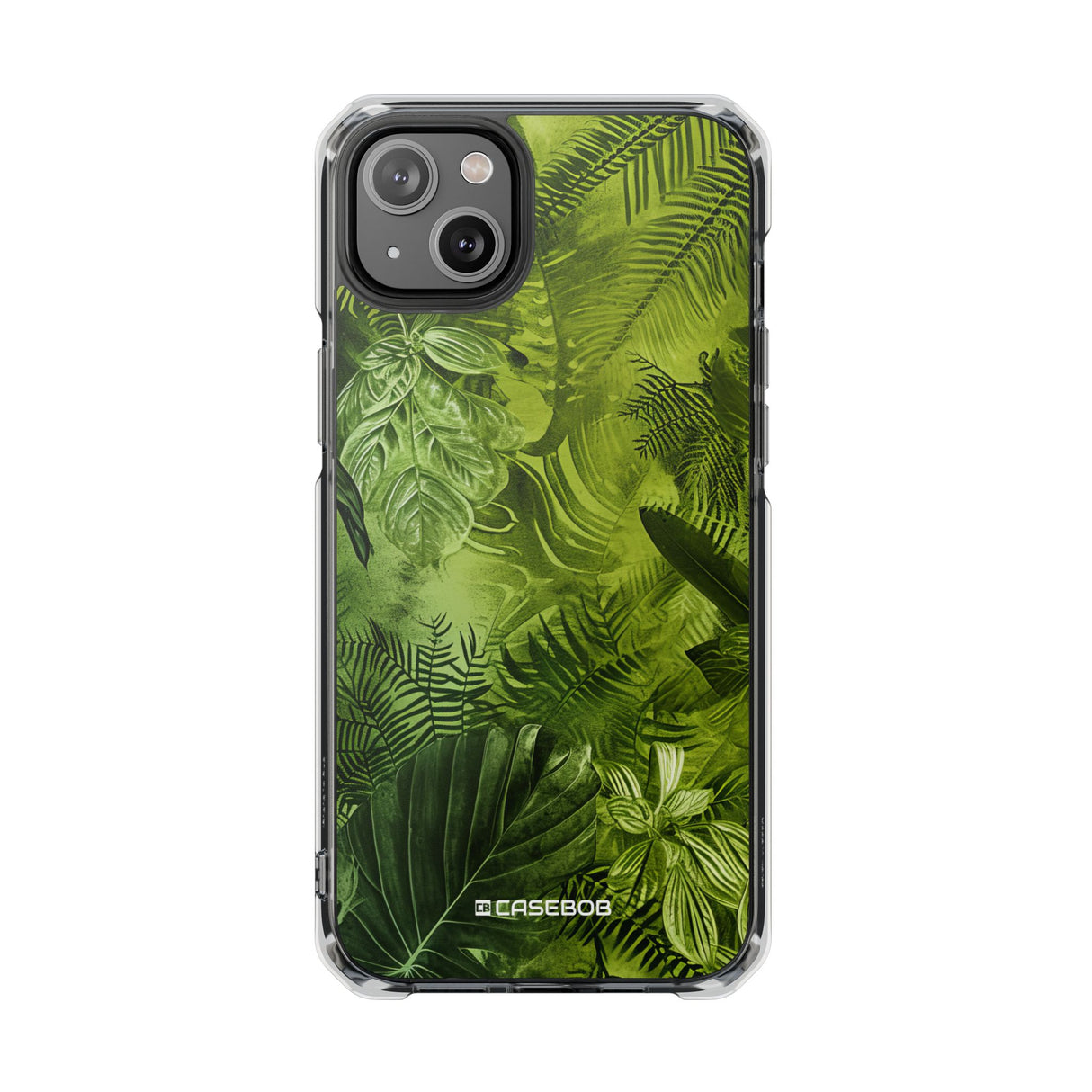 Pantone Greene Design | Handyhülle für iPhone (Clear Impact Case – magnetisch)