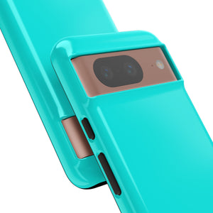 Flourescent Blue - Protective Phone Case