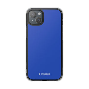 Cerulean Blue | Phone Case for iPhone (Clear Impact Case - Magnetic)