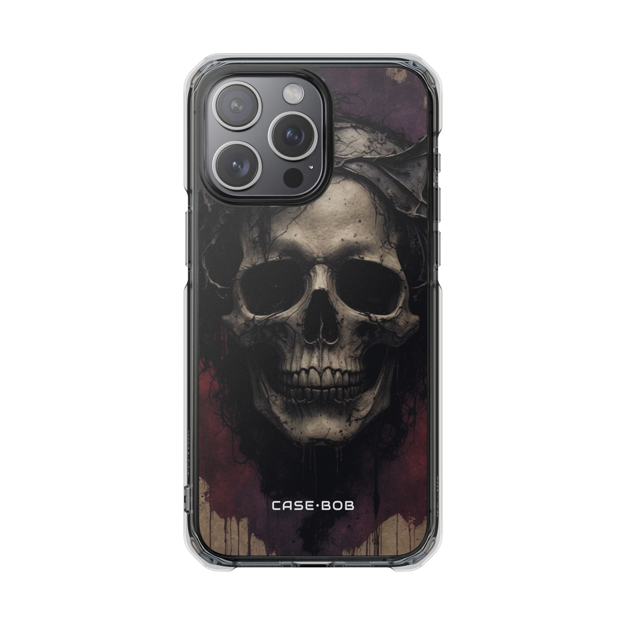 Gothic Skull Crown iPhone 15 Pro Max Case - Impact