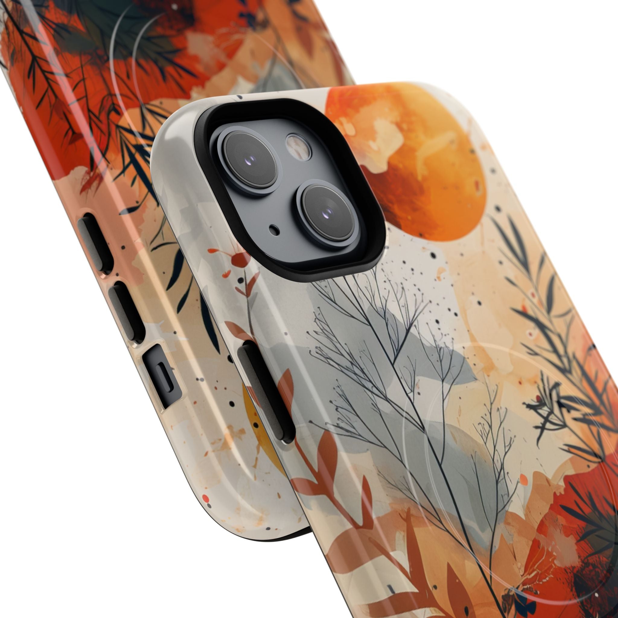 Orange Solstice iPhone 14 Plus Case - Tough+