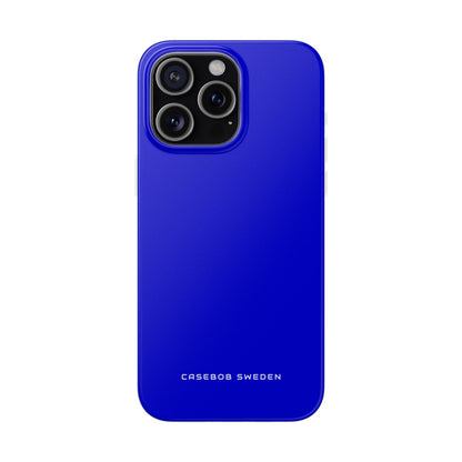 Medium Blue iPhone 15 - Flexi Phone Case