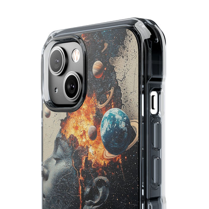 Cosmic Mind Erupts iPhone Case - Impact