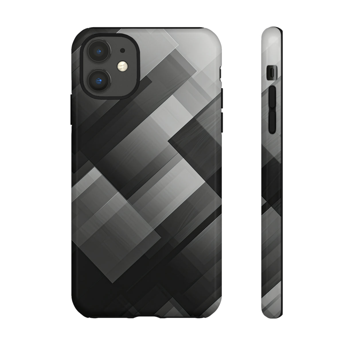 Gradient Grey Shades - Protective Phone Case