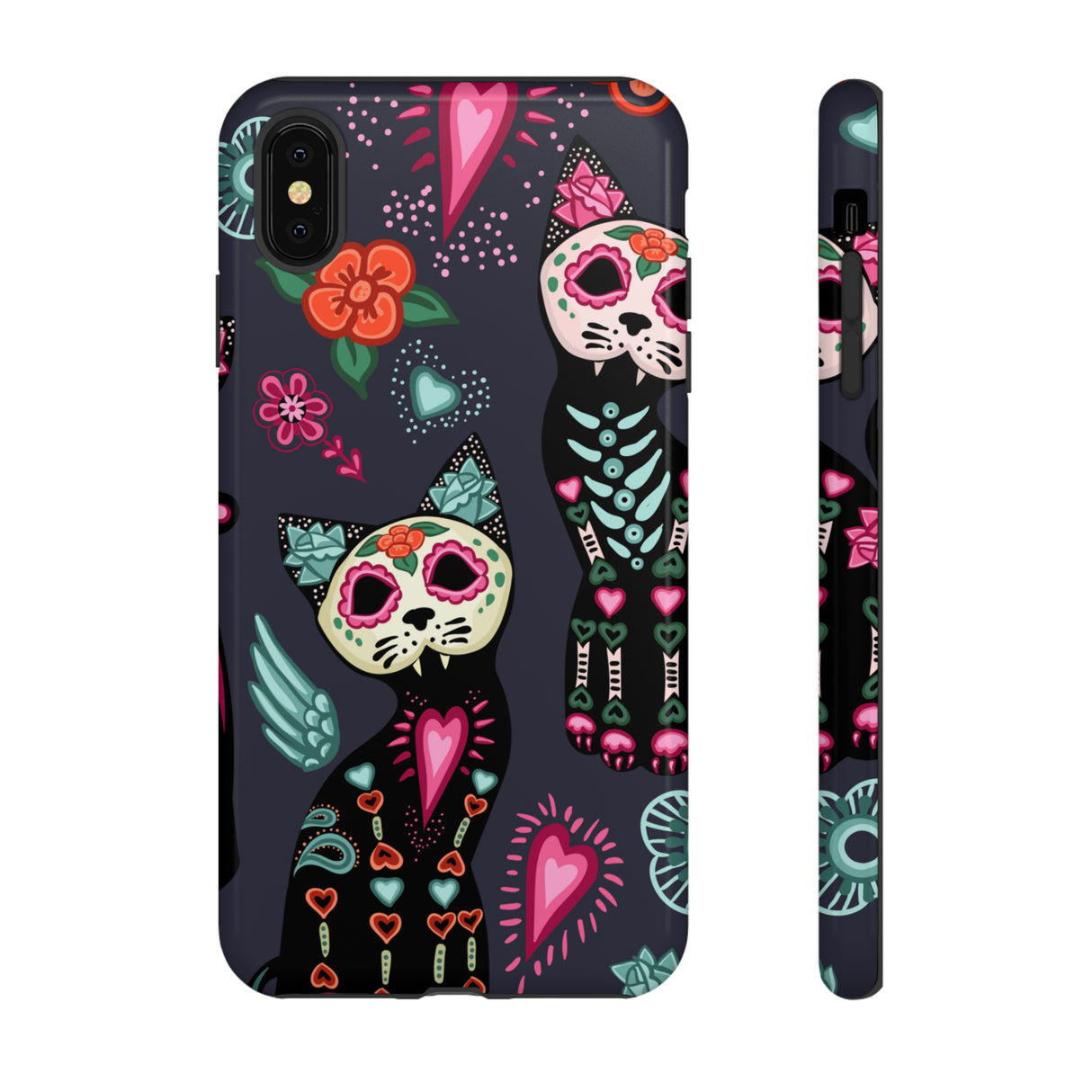 Halloween Cats - Protective Phone Case