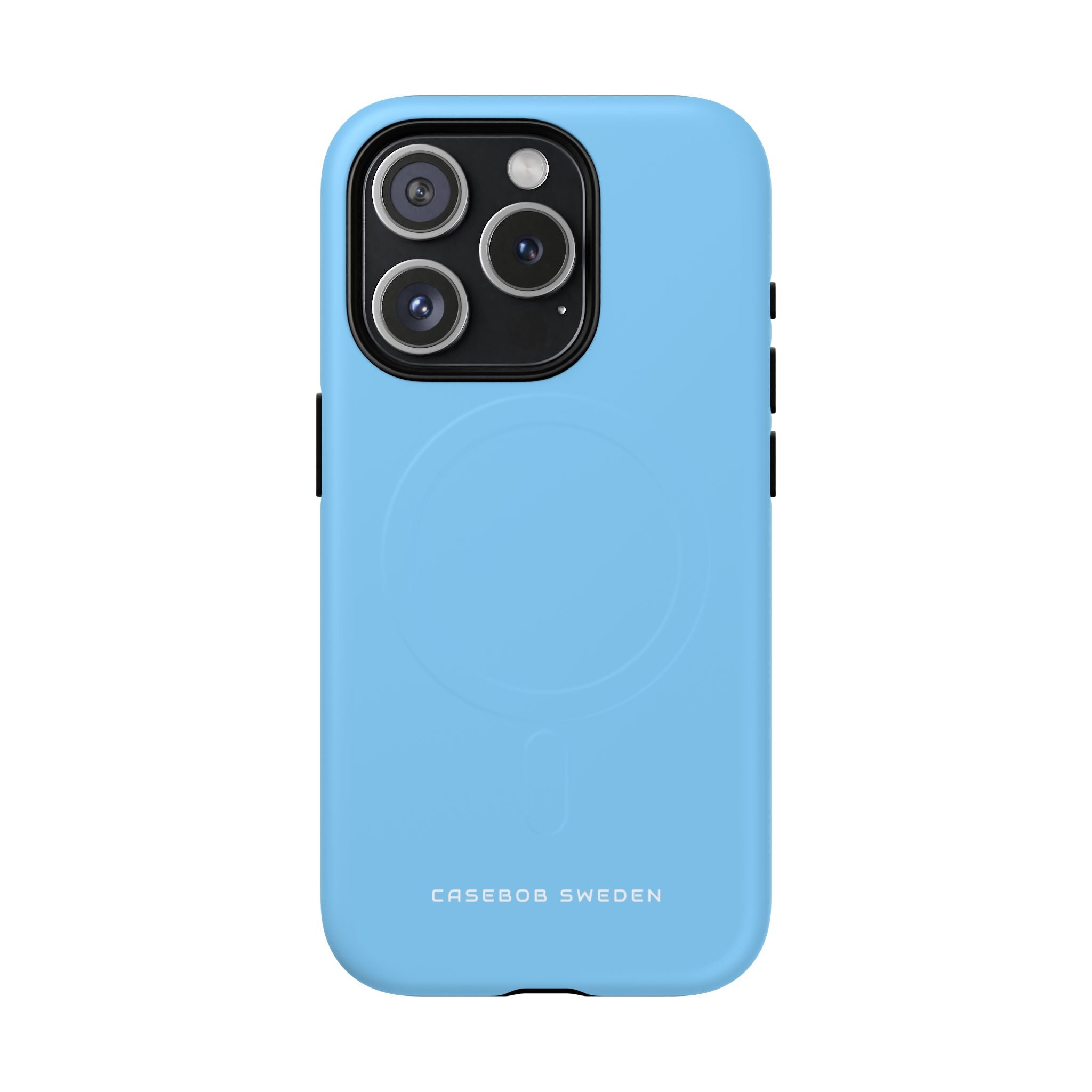 Light Sky Blue iPhone 15 | Tough+ Phone Case