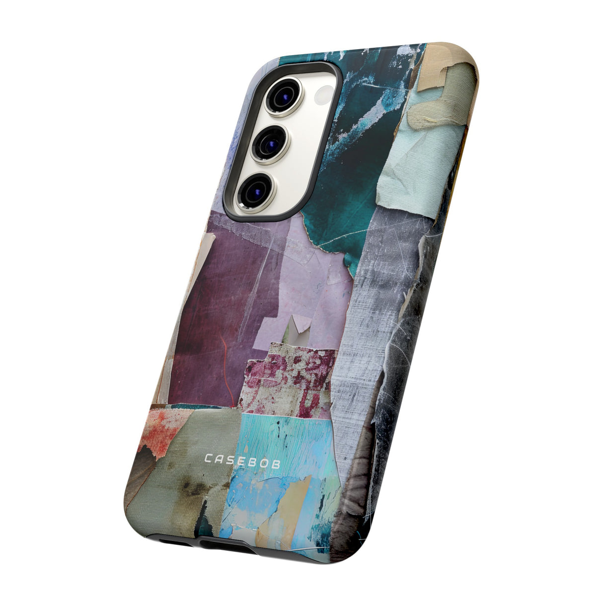 Textured Fabric Fusion - Protective Phone Case