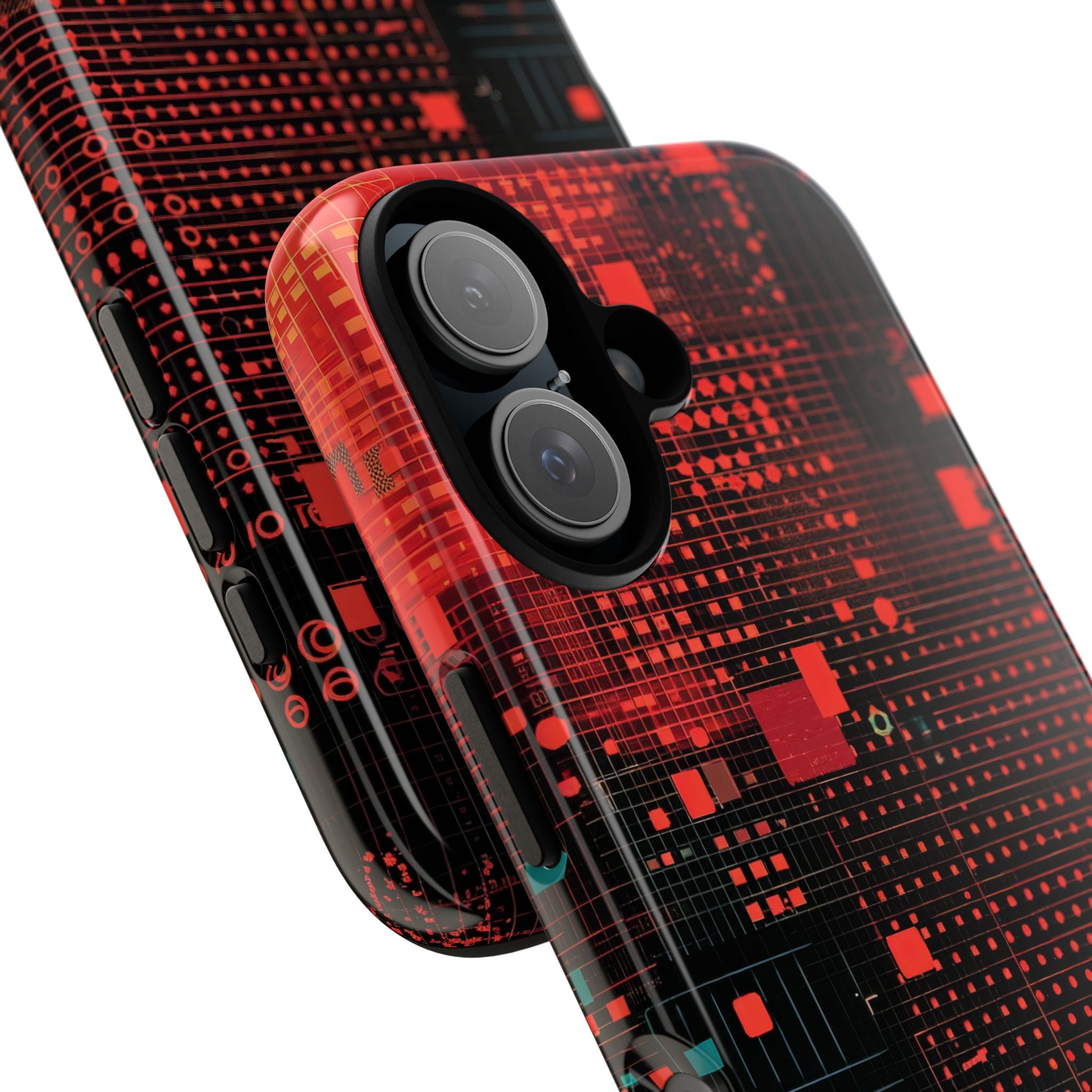 Grid Fusion iPhone 16 Pro Case - Tough