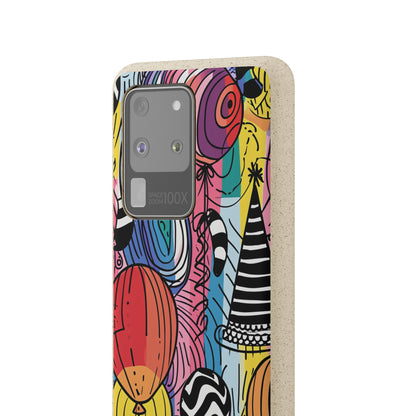 Vibrant Party Whimsy | Biodegradable Phone Case