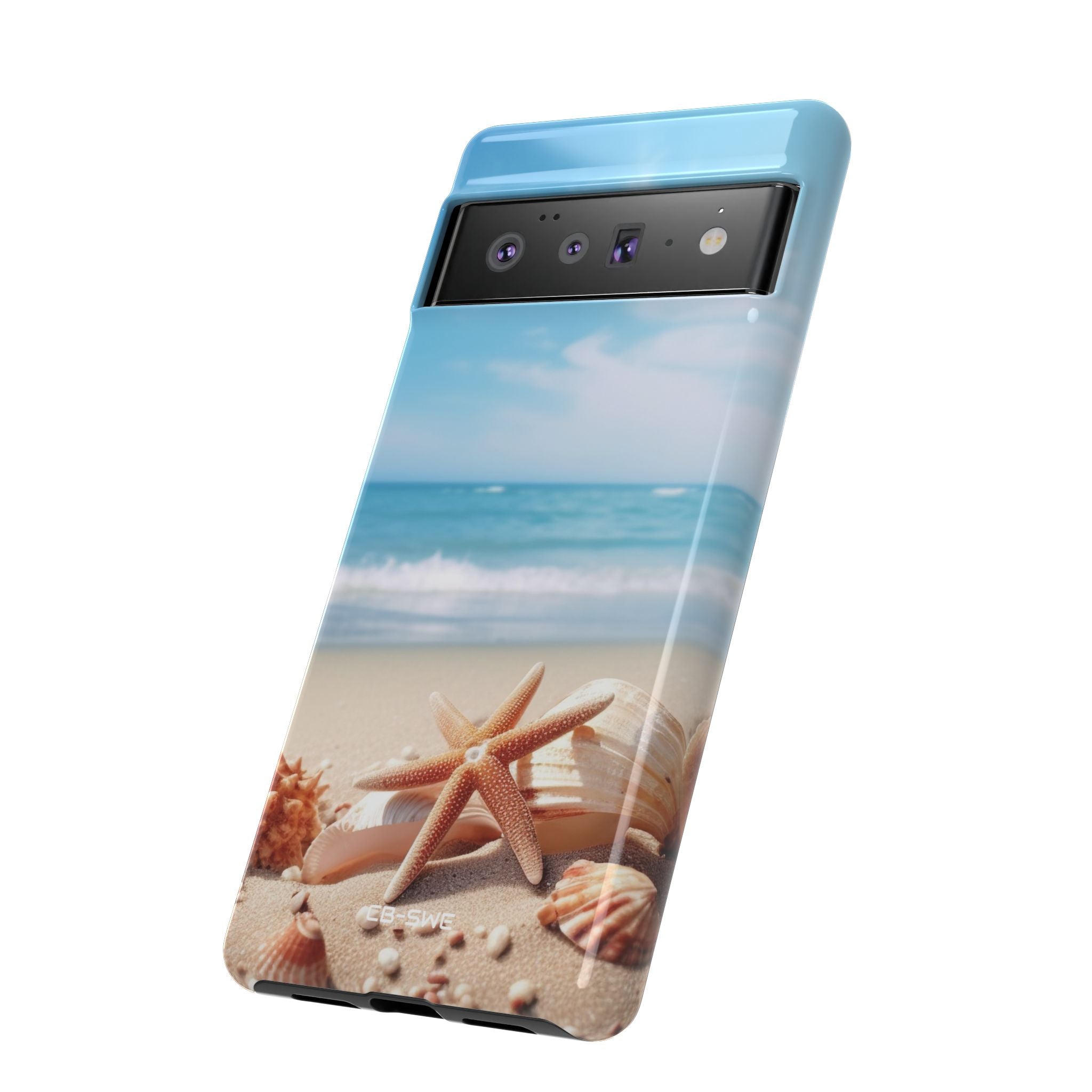 Shells Rest Beneath Waves - Google Pixel Case