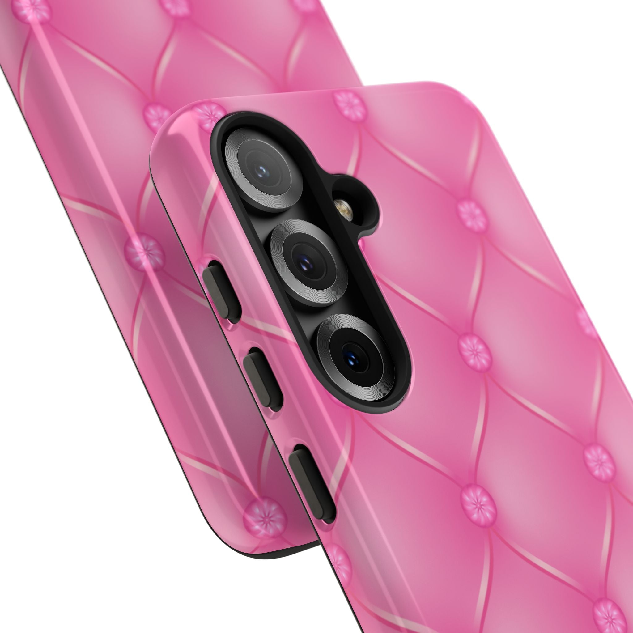 Quilted Pink Elegance - Samsung Case