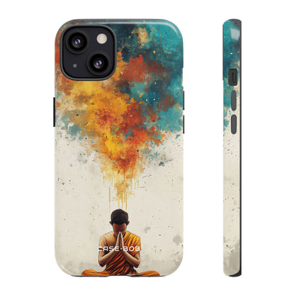 Meditative Glow iPhone 13 Case - Tough