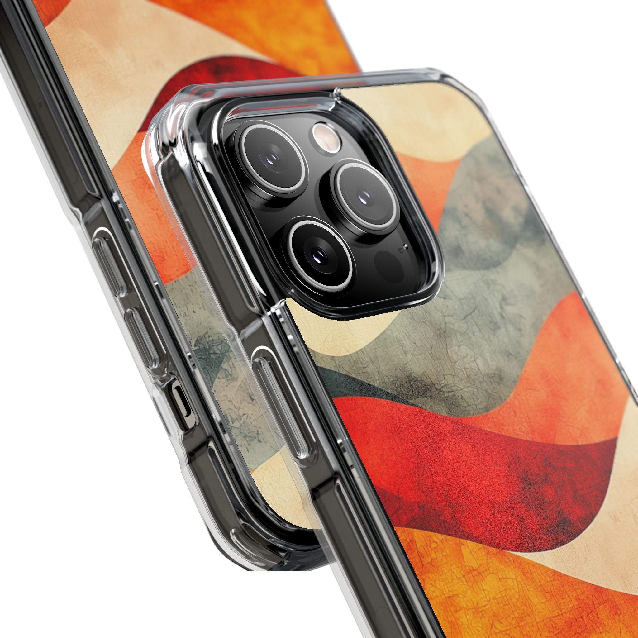 Cracked Wave Sunset iPhone 14 Pro Max Case - Impact